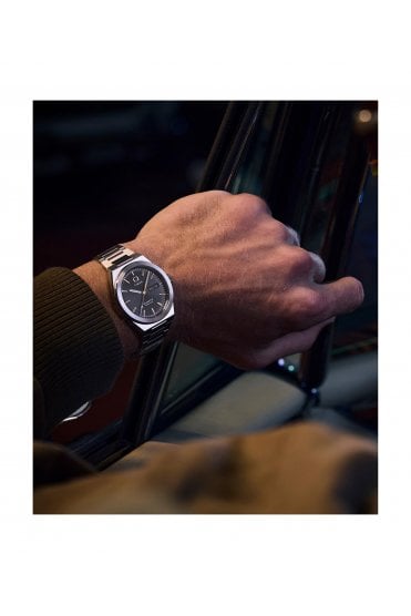 Timex Q Gents Continental Day/Date 39mm Stainless Steel Bracelet Watch TW2Y25000