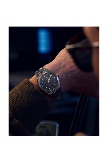 Timex Q Gents Continental Day/Date 39mm Stainless Steel Bracelet Watch TW2Y25000