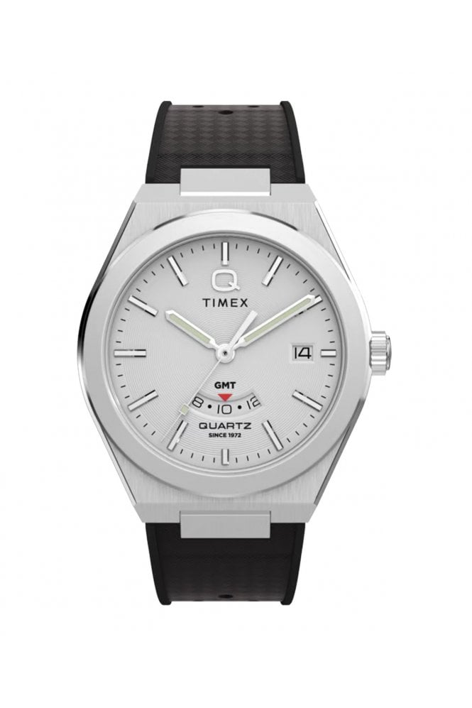 Timex  Q Gents Continental GMT 39mm Watch TW2Y12200