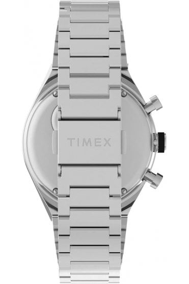 Timex Q Gents Three Time Zone Chronograph Watch TW2V69800