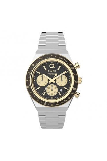 Timex Q Mens Retro Chronograph 40mm Watch TW2W64200