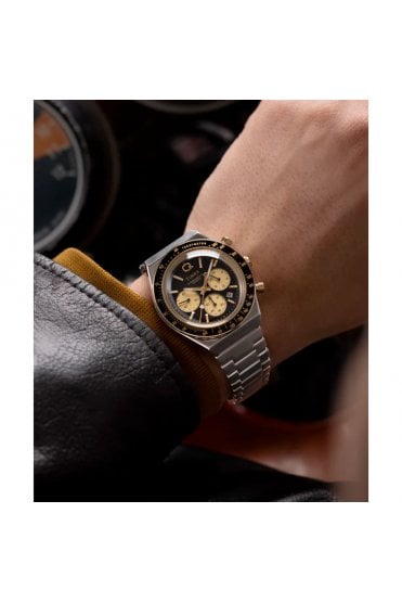Timex Q Mens Retro Chronograph 40mm Watch TW2W64200