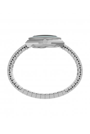 Timex Q Mini 30mm Stainless Steel Expansion Band Watch TW2Y77300