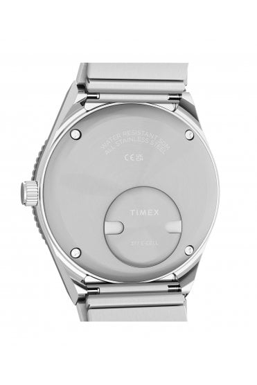 Timex Q Mini 30mm Stainless Steel Expansion Band Watch TW2Y77300