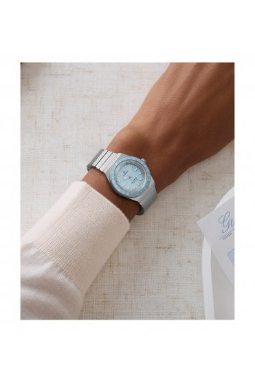 Timex Q Mini 30mm Stainless Steel Expansion Band Watch TW2Y77300