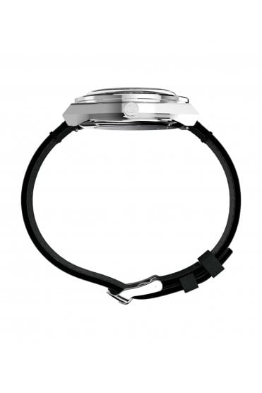 Timex Q NASA 40mm Leather Strap Watch TW2Y56800