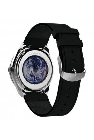 Timex Q NASA 40mm Leather Strap Watch TW2Y56800