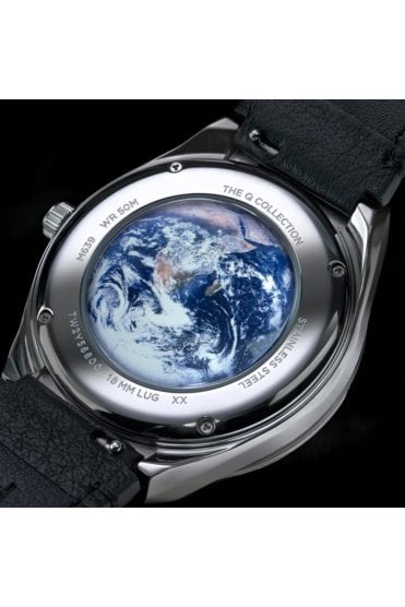 Timex Q NASA 40mm Leather Strap Watch TW2Y56800