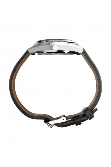 Timex Q Red Vega 1978 Reissue 38mm Leather Strap Watch TW2Y55700