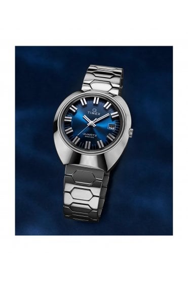 Timex Q TW2Y33100 Gents 1972 Time Machine Reissue 39mm Watch