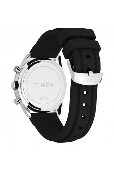Timex Ridgefield Chronograph 42mm Silicone Strap Watch TW2Y62300