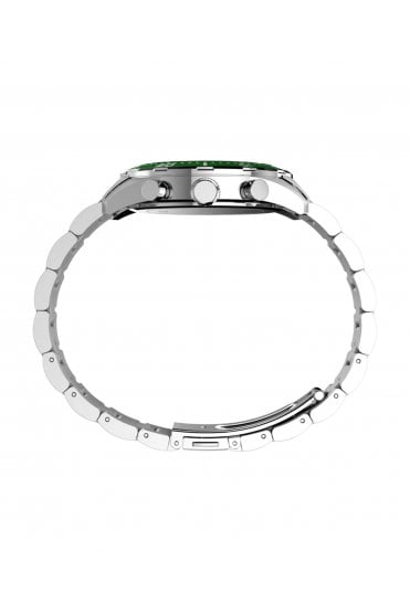 Timex Ridgefield Chronograph 42mm Stainless Steel Bracelet Watch TW2Y62100