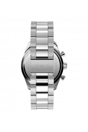 Timex Ridgefield Chronograph 42mm Stainless Steel Bracelet Watch TW2Y62100