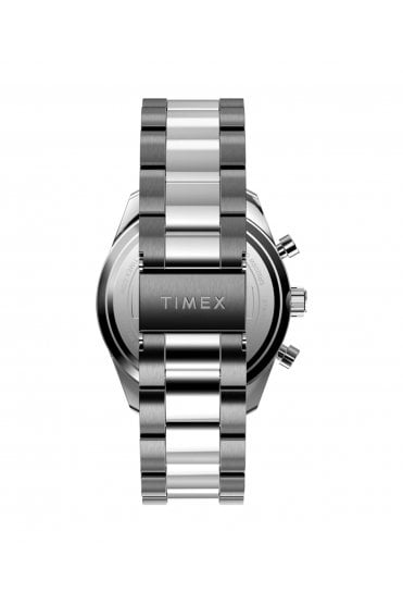 Timex Ridgefield Chronograph 42mm Stainless Steel Bracelet Watch TW2Y62200