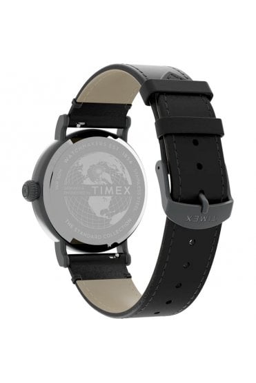 Timex Standard Dia de los Muertos 40mm Leather Strap Watch TW2V67700