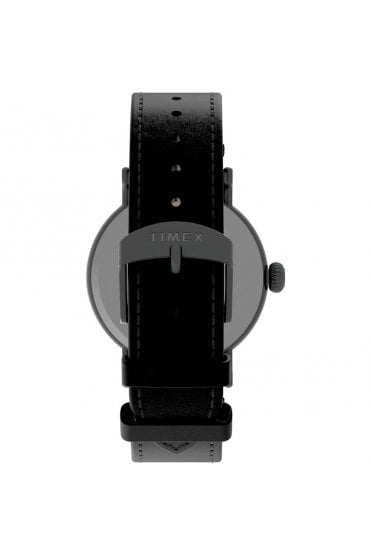 Timex Standard Dia de los Muertos 40mm Leather Strap Watch TW2V67700