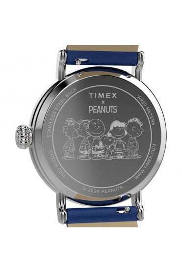 Timex Standard x Peanuts Pumpkin Patch 40mm Leather Strap Watch