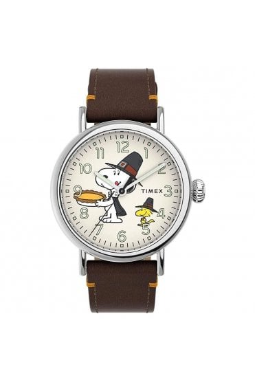 Timex Standard x Peanuts Snoopy Thanksgiving 40mm Watch TW2V60100