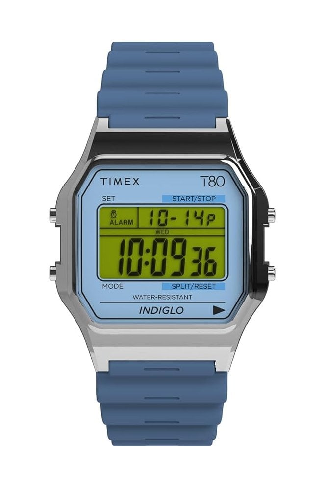 Timex  T80 34mm Resin Strap Watch TW2W43900