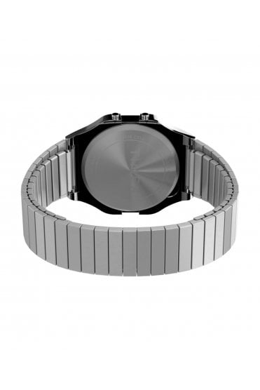 Timex T80 Retro Digital 34mm Expansion Band Watch TW2W68200