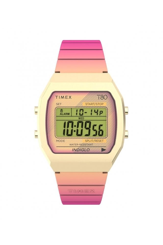 Timex  T80 Steel Resin Strap 36mm Watch TW2V74400