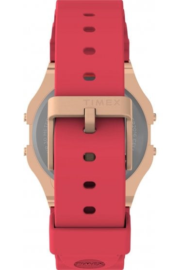 Timex T80 Steel Resin Strap Watch TW2W44000