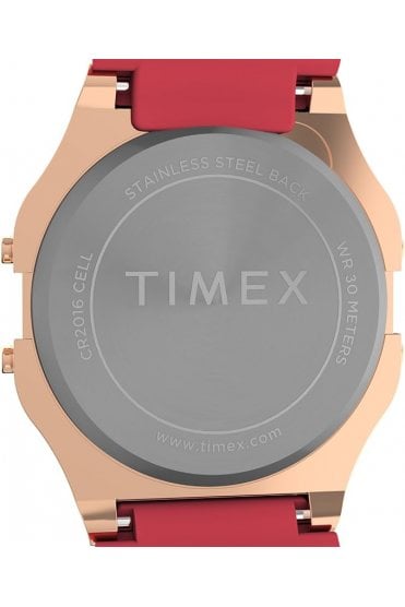 Timex T80 Steel Resin Strap Watch TW2W44000