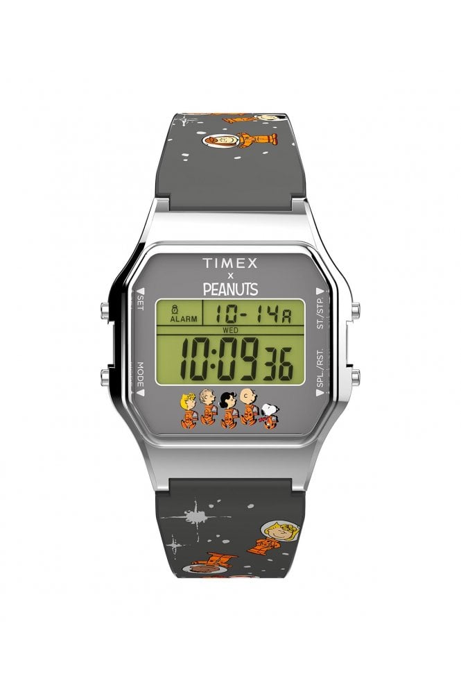 Timex  T80 x Peanuts Space 34mm Watch TW2W90100