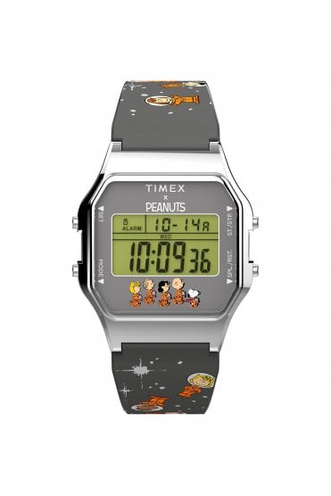 Timex T80 x Peanuts Space 34mm Watch TW2W90100