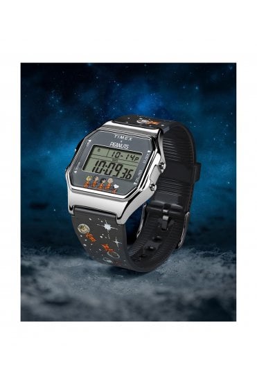 Timex T80 x Peanuts Space 34mm Watch TW2W90100
