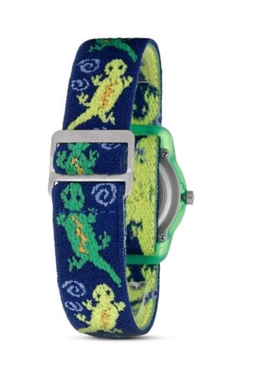 Timex Time Machines 29mm Green Gecko Fabric Kids Watch T72881