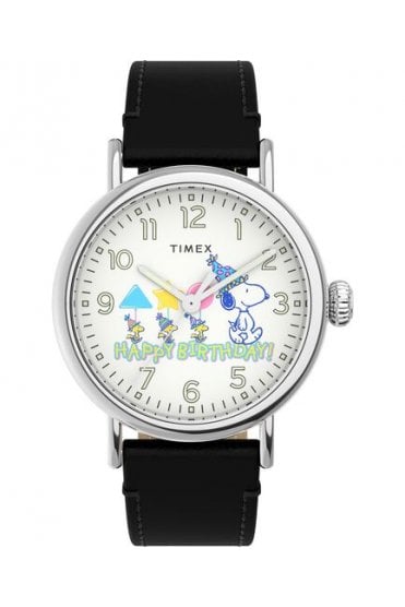 Timex TW2V61000 x Peanuts Featuring Snoopy Happy Birthday Watch