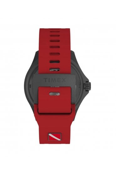 Timex TW2W21000 Tiburon Gents Automatic Rubber Strap Watch