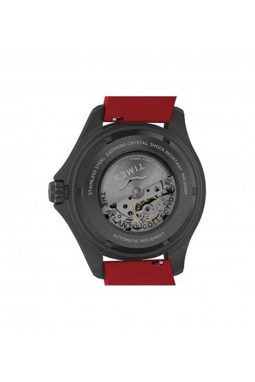 Timex TW2W21000 Tiburon Gents Automatic Rubber Strap Watch