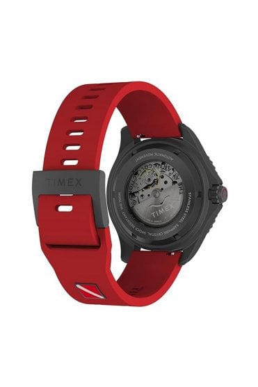 Timex TW2W21000 Tiburon Gents Automatic Rubber Strap Watch