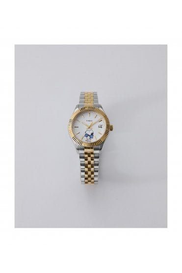 Timex TW2Y11100 Ladies x Peanuts Legacy Bowtie 34mm Watch