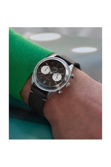 Timex TW2Y24700 Gents Watch Marlin Jet Quartz Chronograph 40mm Leather Strap