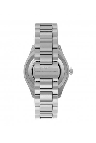 Timex Waterbury Heritage Automatic GMT 42mm Stainless Steel Bracelet Watch TW2Y60800