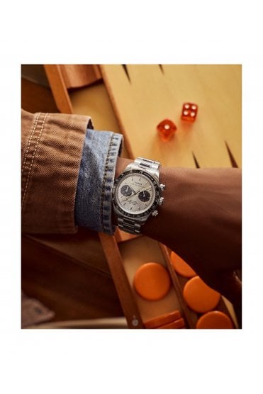 Timex Waterbury Heritage Chronograph 39mm Stainless Steel Bracelet Watch TW2Y70500