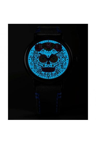 Timex Waterbury Standard Dia de los Muertos 40mm Watch TW2V67600