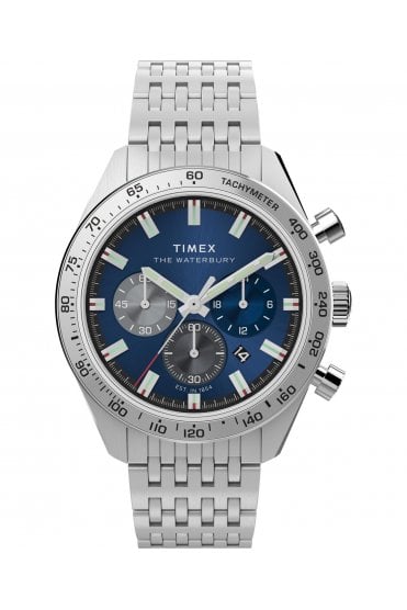 Timex Waterbury Traditional Chronograph 41mm Watch TW2Y18500