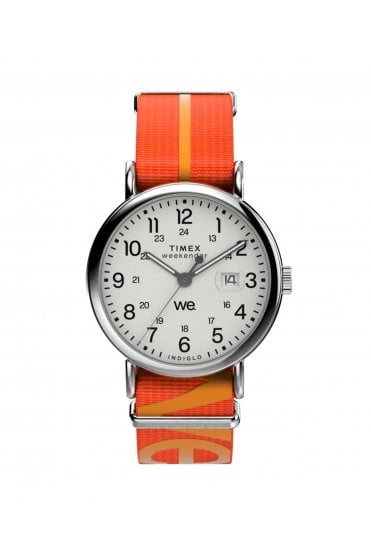 Timex Weekender Orange 40mm Casual Watch TW2W99500