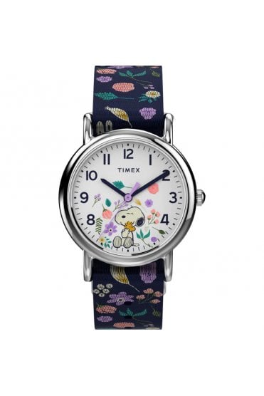 Timex Weekender x Peanuts Floral 31mm Watch TW2V45900