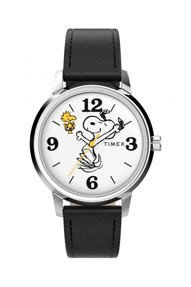 Timex  X Peanuts Marlin Stainless Steel 38mm Watch TW2Y19900