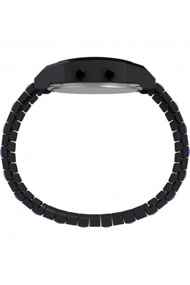 Timex x Wednesday Lab Black/Purple 36mm Watch TW2Y19500